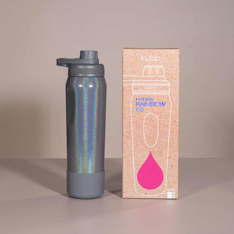 Garrafa Térmica Hydra Rainbow K2 Roxo - 650ml