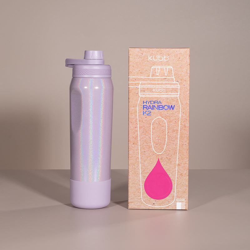 Garrafa Térmica Hydra Rainbow K2 Roxo - 650ml