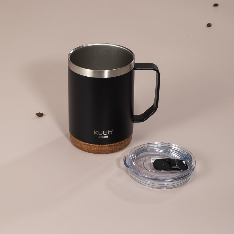 Caneca de Café Kubb 530ml Marrom