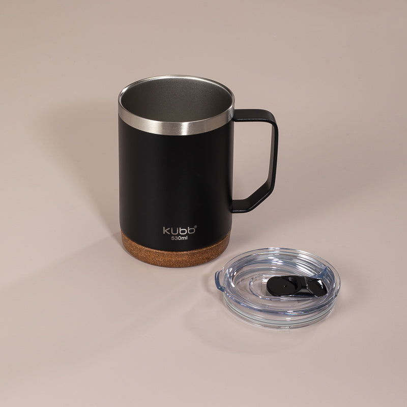 Caneca de Café Kubb 530ml Rosa
