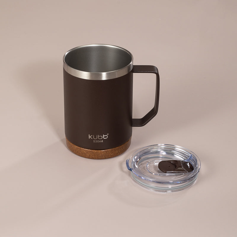 Caneca de Café Kubb 530ml Rosa