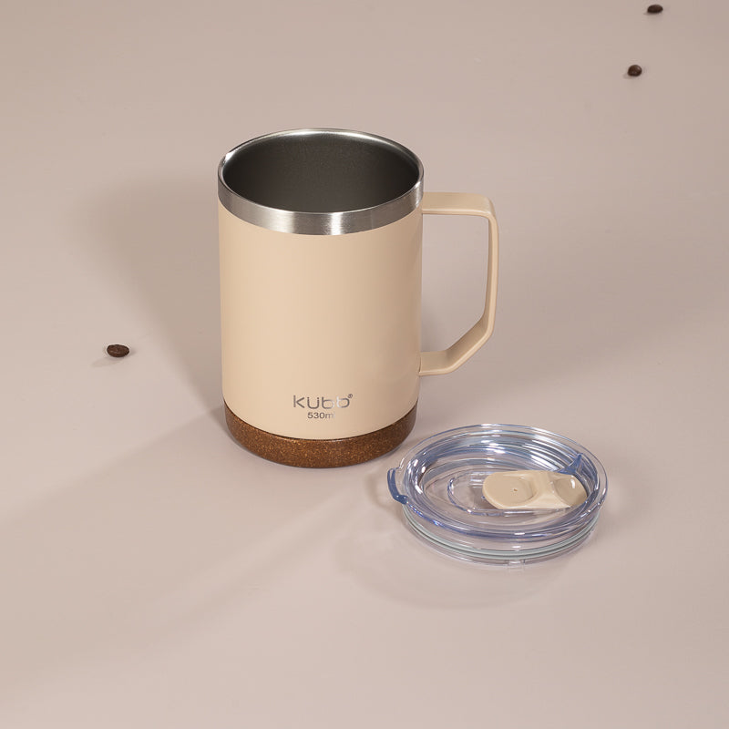 Caneca de Café Kubb 530ml Marrom
