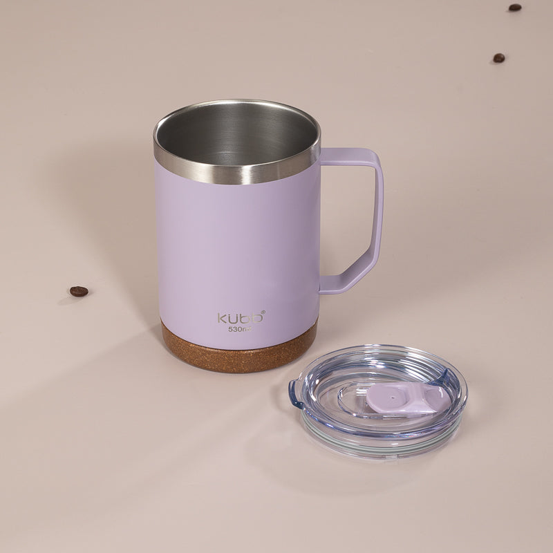 Caneca de Café Kubb 530ml Marrom