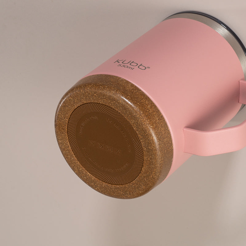 Caneca de Café Kubb 530ml Rosa