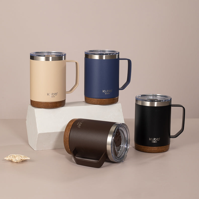 Caneca de Café Kubb 530ml Rosa