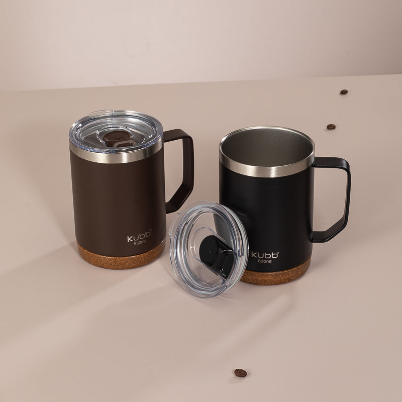 Caneca de Café Kubb 530ml Marrom
