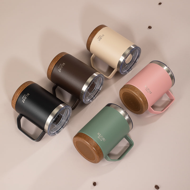 Caneca de Café Kubb 530ml Marrom
