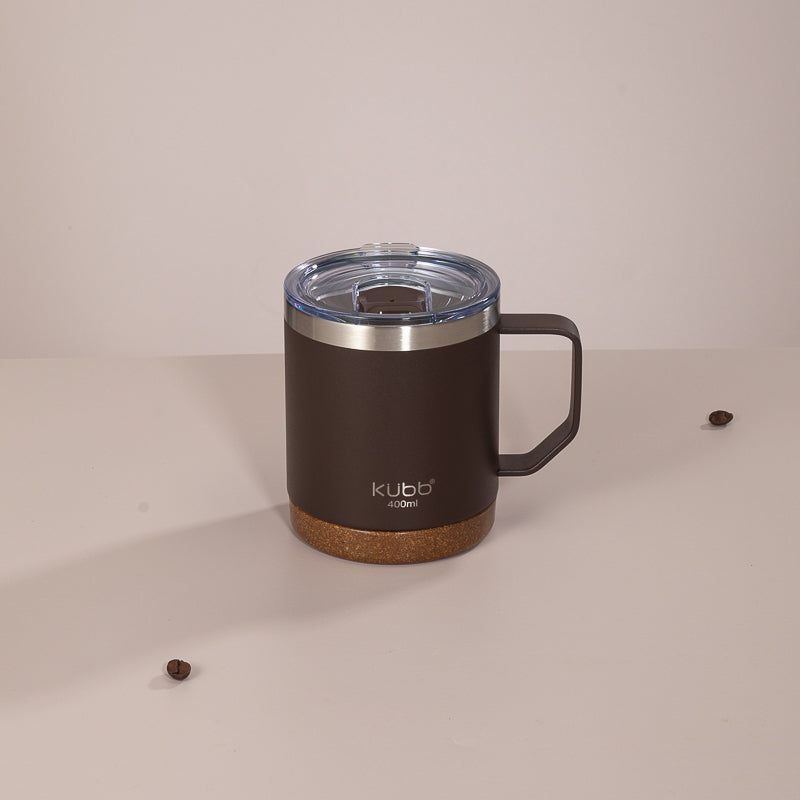 Caneca de Café Kubb 530ml Marrom