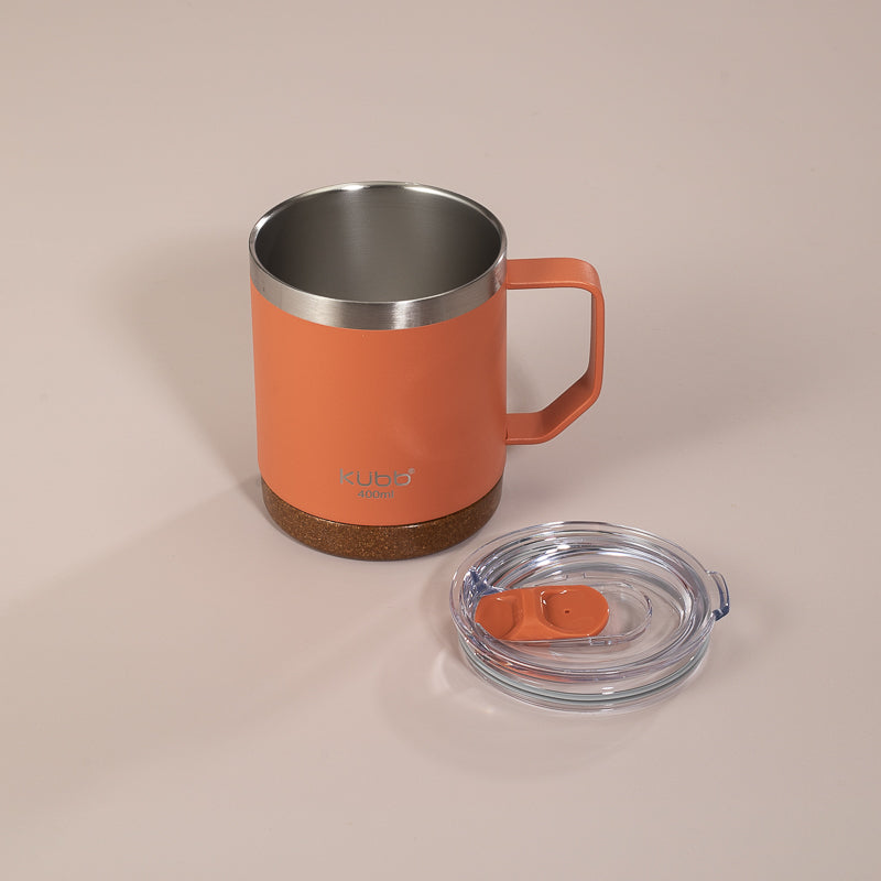 Caneca de Café Kubb 400ml Laranja