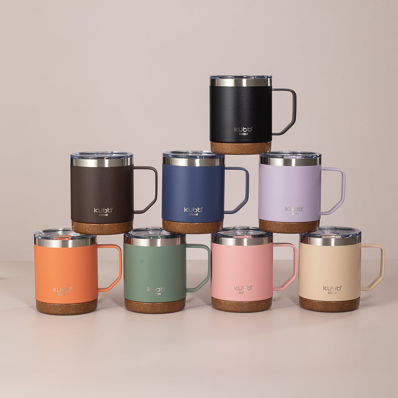 Caneca de Café Kubb 400ml Lilás