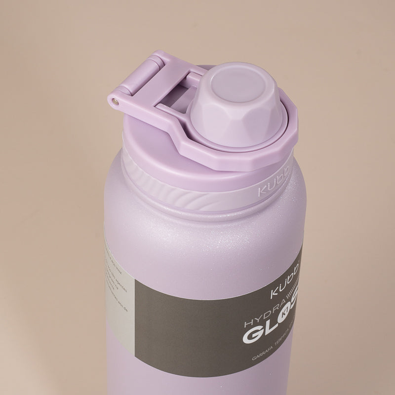 Garrafa Térmica Hydra Gloss K1 Cinza Escuro - 1050ml