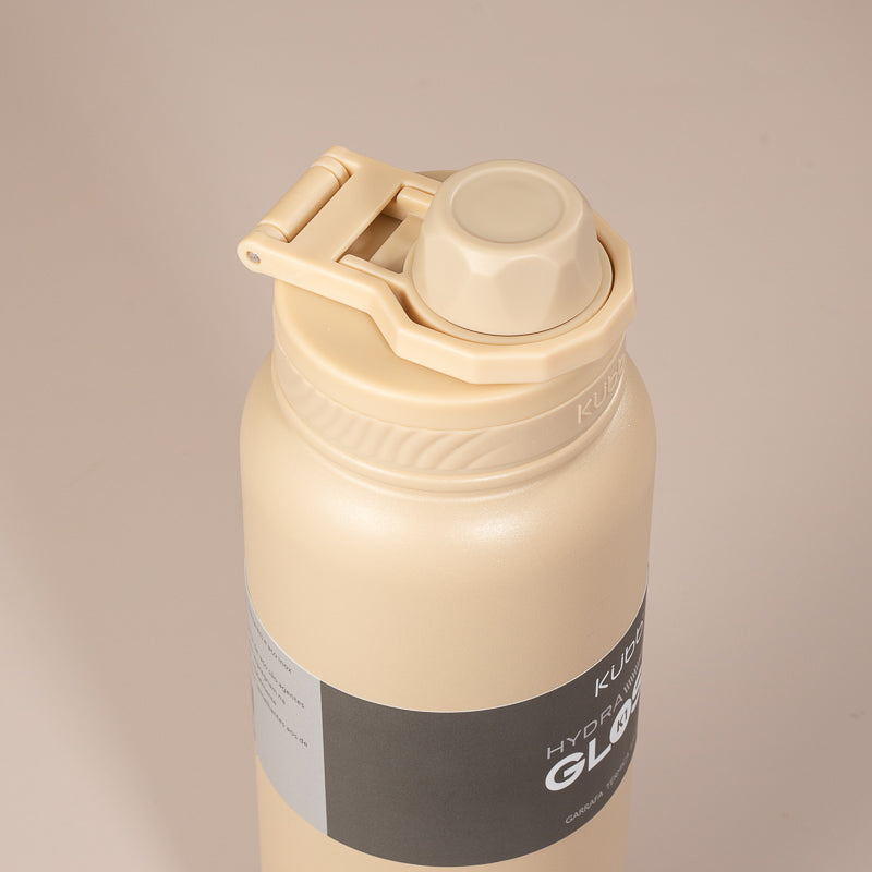 Garrafa Térmica Hydra Gloss K1 Cinza Escuro - 1050ml