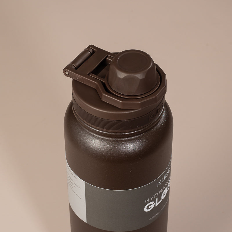 Garrafa Térmica Hydra Gloss K1 Cinza Escuro - 1050ml