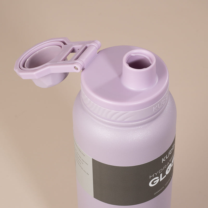 Garrafa Térmica Hydra Gloss K1 Cinza Escuro - 1050ml
