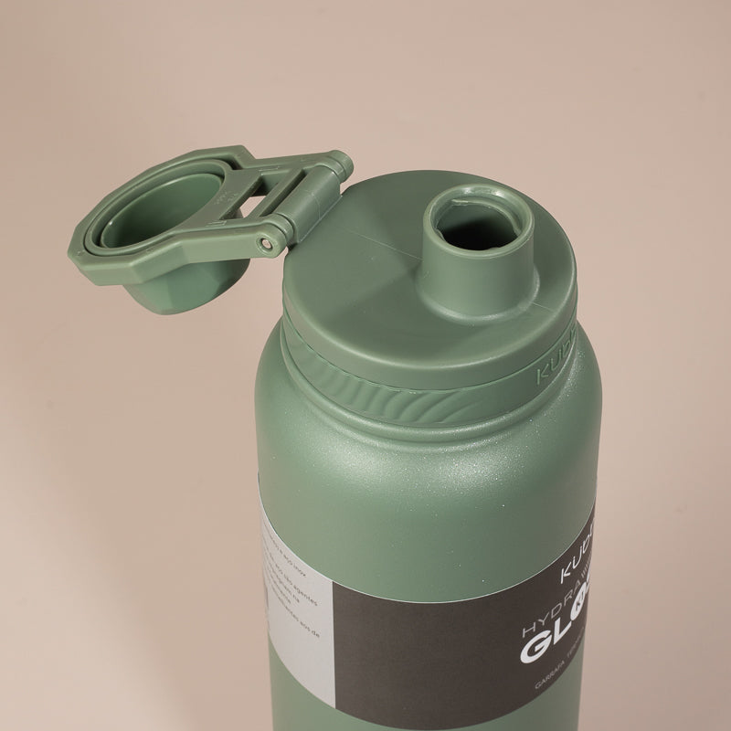 Garrafa Térmica Hydra Gloss K1 Cinza Escuro - 1050ml