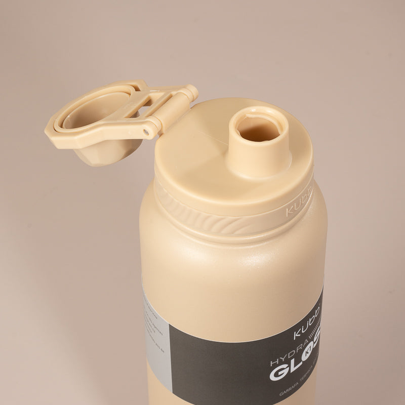 Garrafa Térmica Hydra Gloss K1 Cinza Escuro - 1050ml