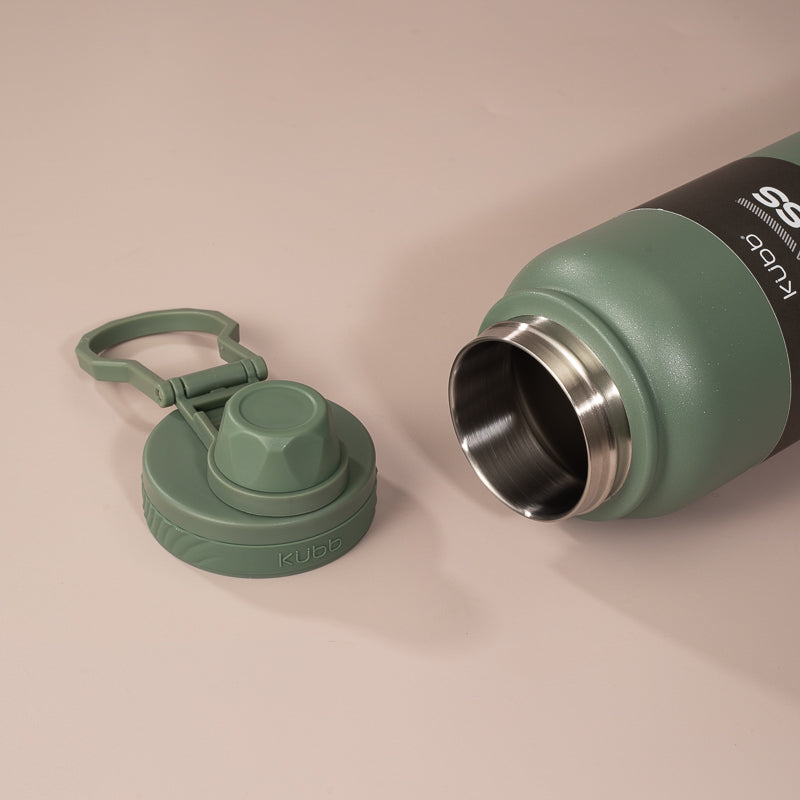 Garrafa Térmica Hydra Gloss K1 Cinza Escuro - 1050ml