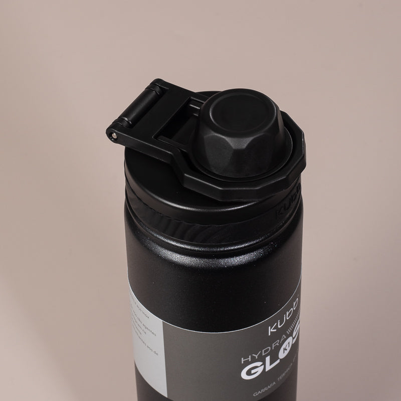 Garrafa Térmica Hydra Gloss K1 Preto - 750ml