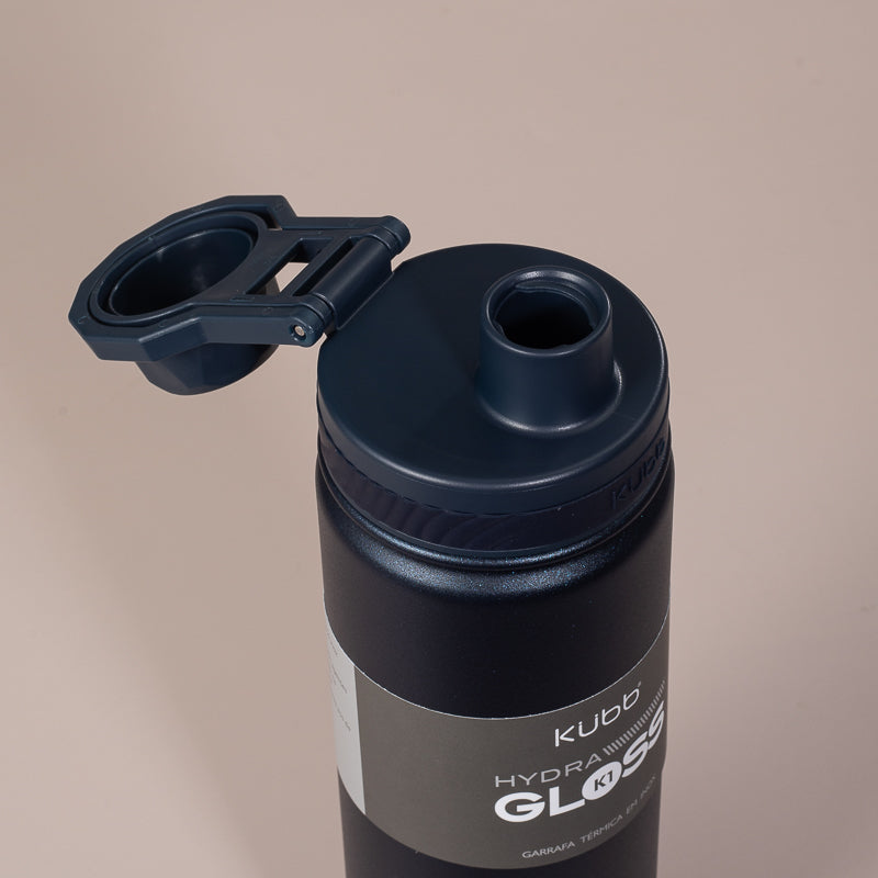 Garrafa Térmica Hydra Gloss K1 Preto - 750ml