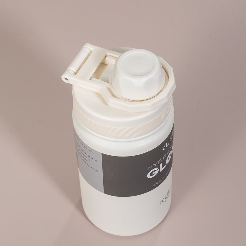 Garrafa Térmica Hydra Gloss K1 Cinza Escuro - 420ml