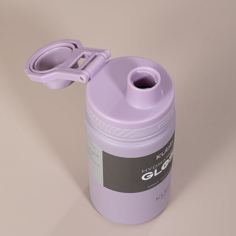 Garrafa Térmica Hydra Gloss K1 Cinza Escuro - 420ml