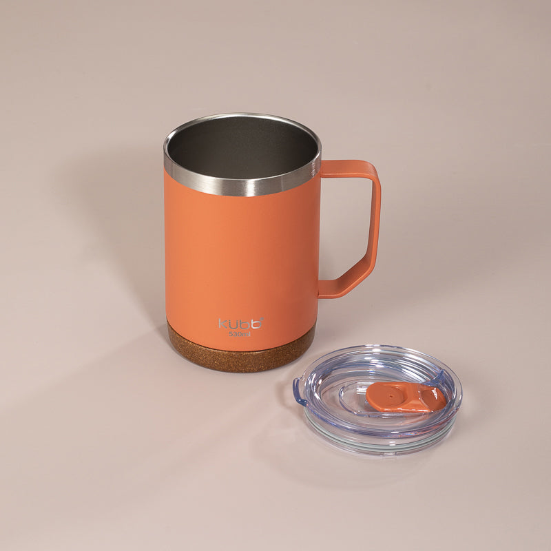 Caneca de Café Kubb 530ml Rosa