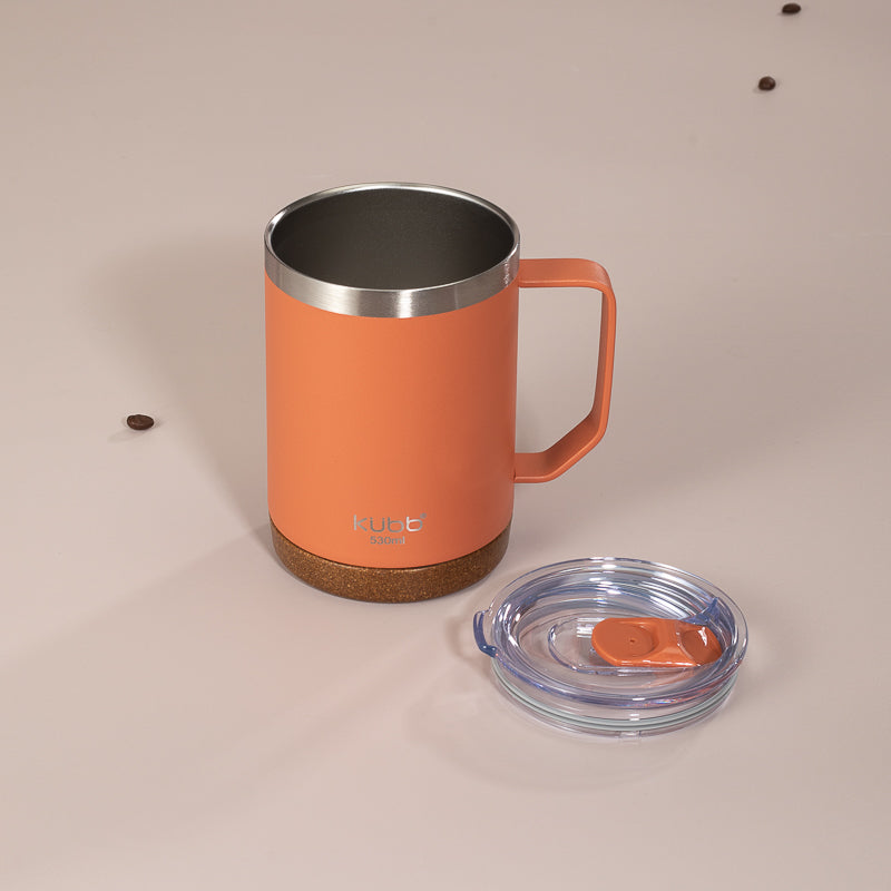 Caneca de Café Kubb 530ml Marrom
