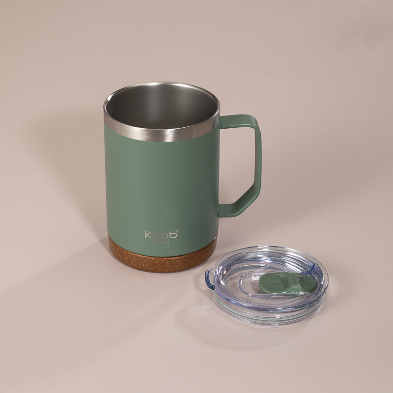 Caneca de Café Kubb 530ml Rosa