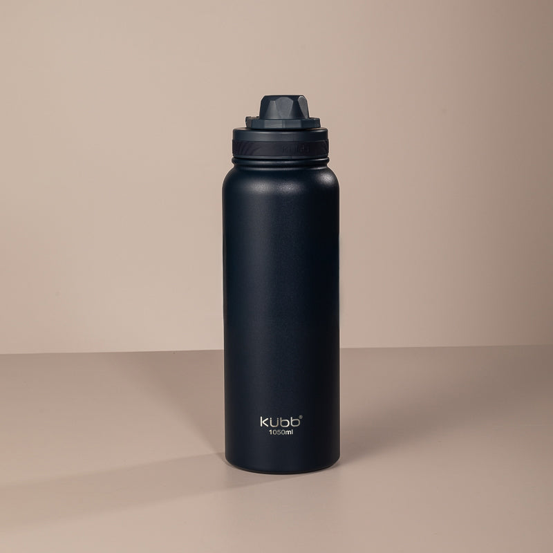 Garrafa Térmica Hydra Gloss K1 Cinza Escuro - 750ml
