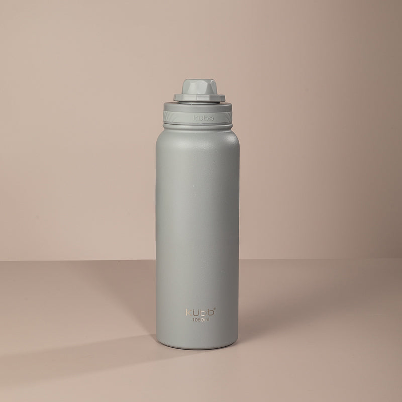 Garrafa Térmica Hydra Gloss K1 Cinza Escuro - 1050ml