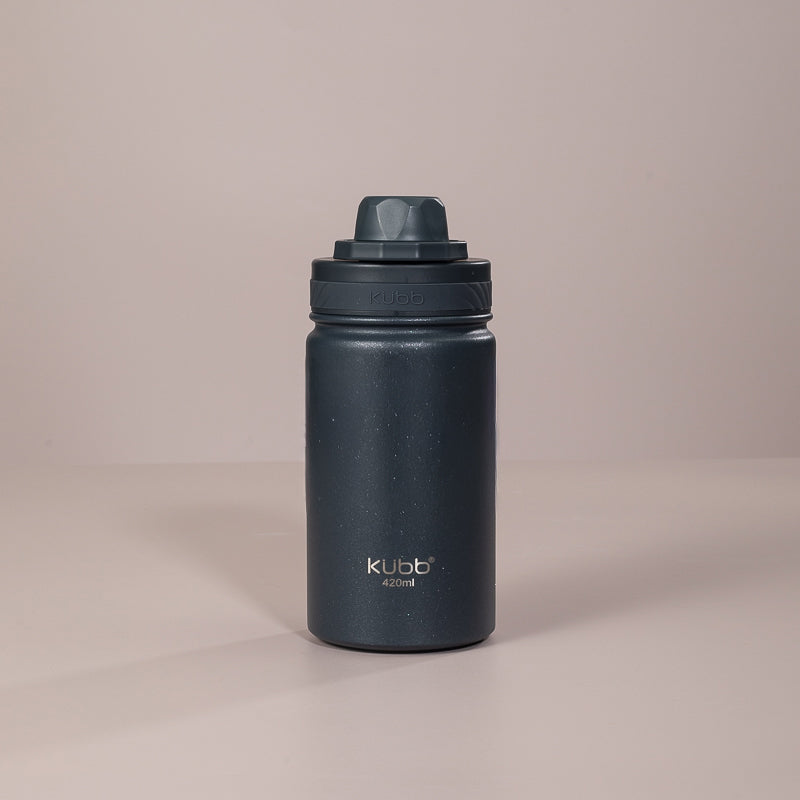Garrafa Térmica Hydra Gloss K1 Cinza Escuro - 750ml