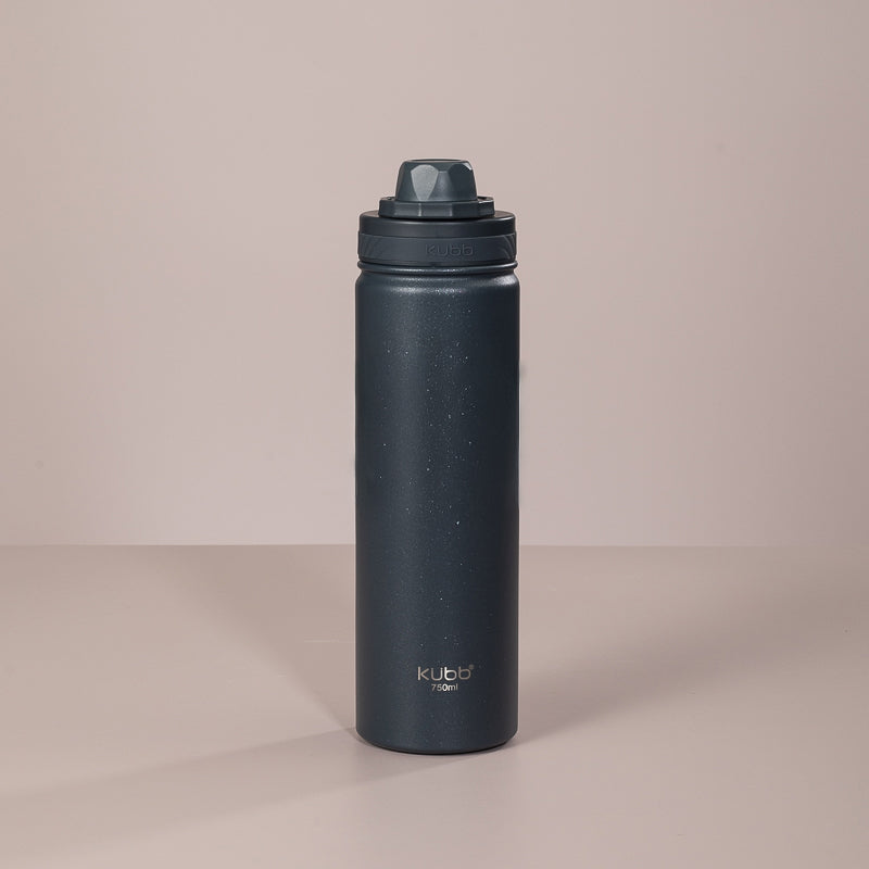 Garrafa Térmica Hydra Gloss K1 Cinza Escuro - 750ml
