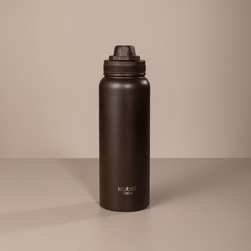 Garrafa Térmica Hydra Gloss K1 Cinza Escuro - 750ml