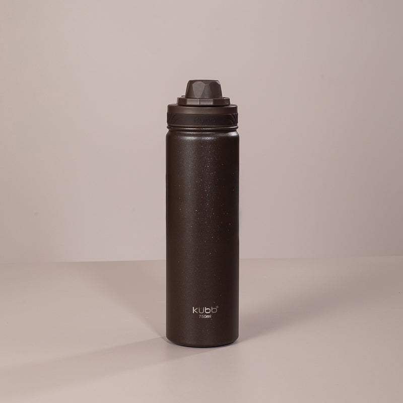 Garrafa Térmica Hydra Gloss K1 Cinza Escuro - 750ml