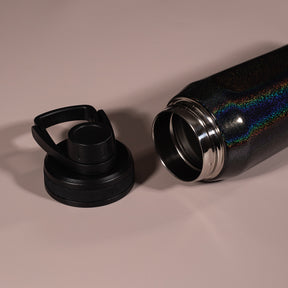 Garrafa Térmica Hydra Rainbow K2 Preto - 650ml