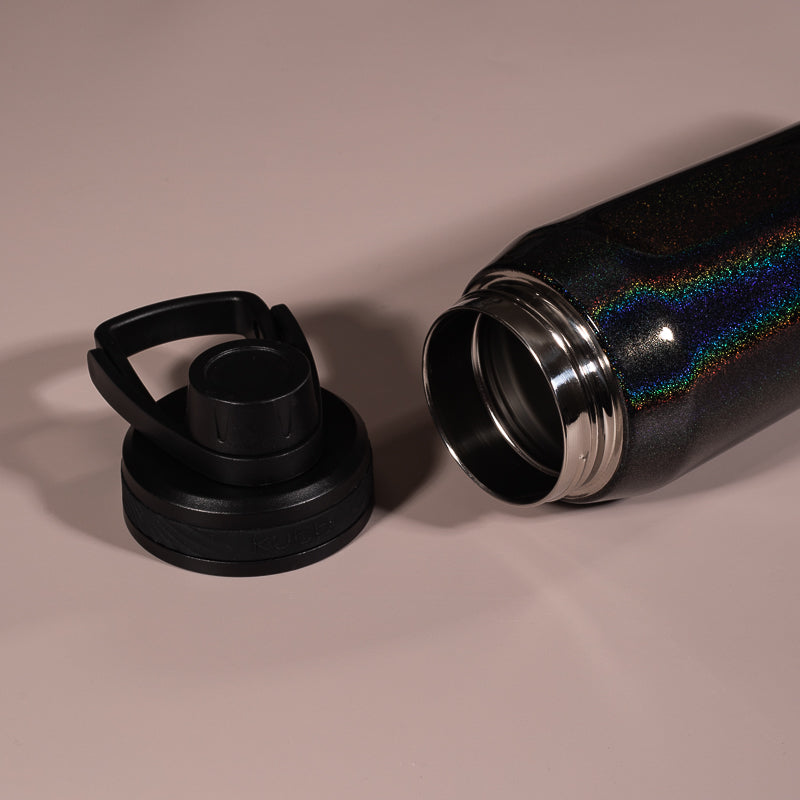 Garrafa Térmica Hydra Rainbow K2 Preto - 650ml