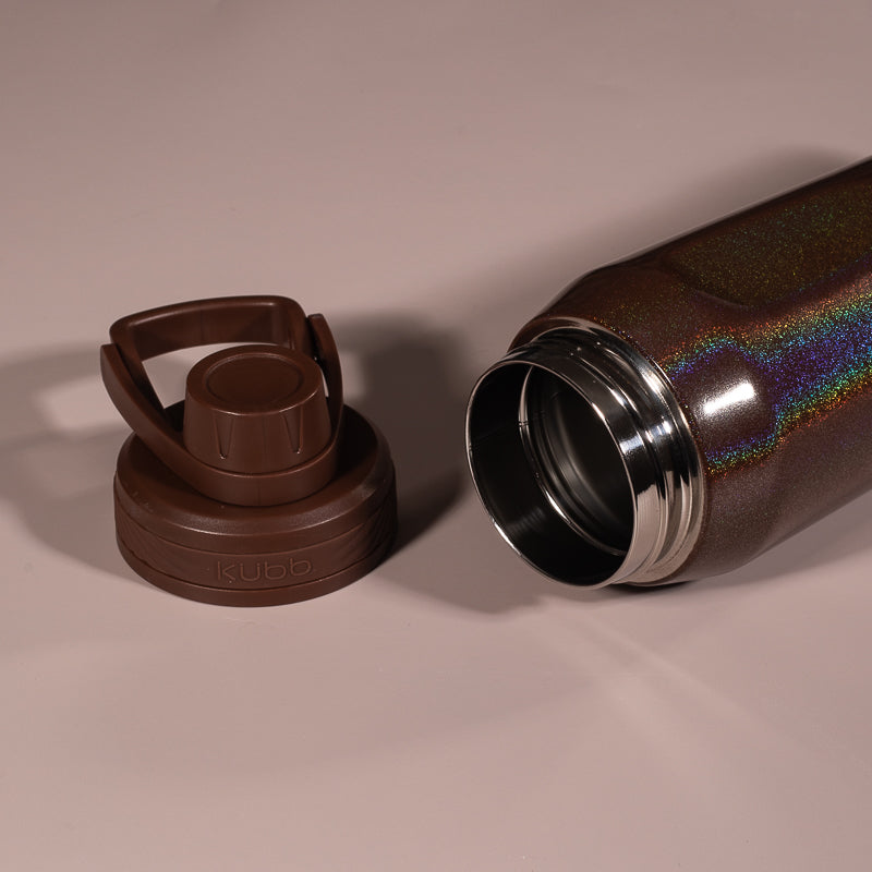 Garrafa Térmica Hydra Rainbow K2 Preto - 650ml