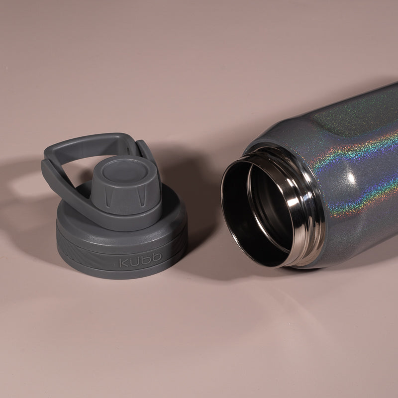 Garrafa Térmica Hydra Rainbow K2 Preto - 650ml