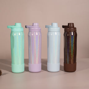 Garrafa Térmica Hydra Rainbow K2 Preto - 650ml
