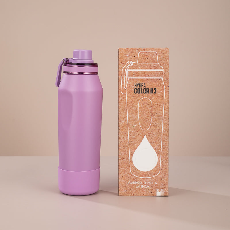 Garrafa Térmica Hydra Color K3 Roxo - 950ml