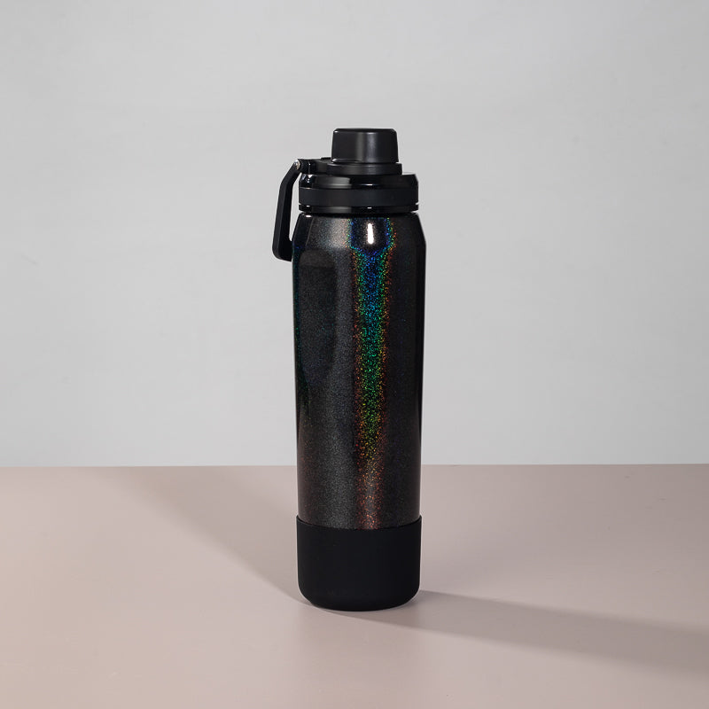 Garrafa Térmica Hydra Rainbow K3 Preto - 650ml