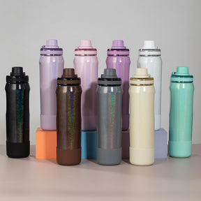 Garrafa Térmica Hydra Rainbow K3 Roxo - 650ml