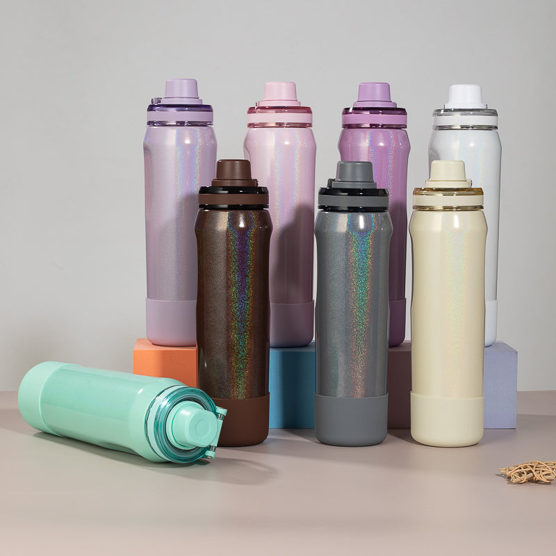 Garrafa Térmica Hydra Rainbow K3 Roxo - 650ml