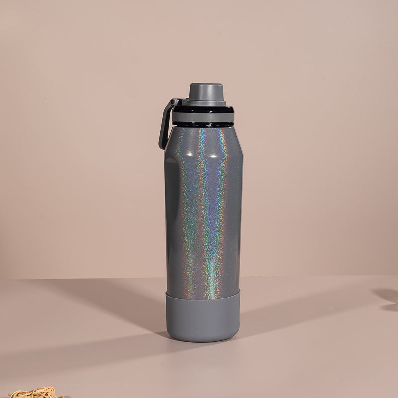Garrafa Térmica Hydra Rainbow K3 Cinza-950ml