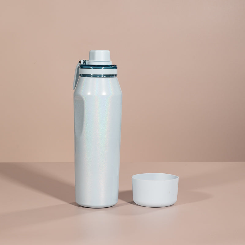 Garrafa Térmica Hydra Rainbow K3 Branco - 950ml