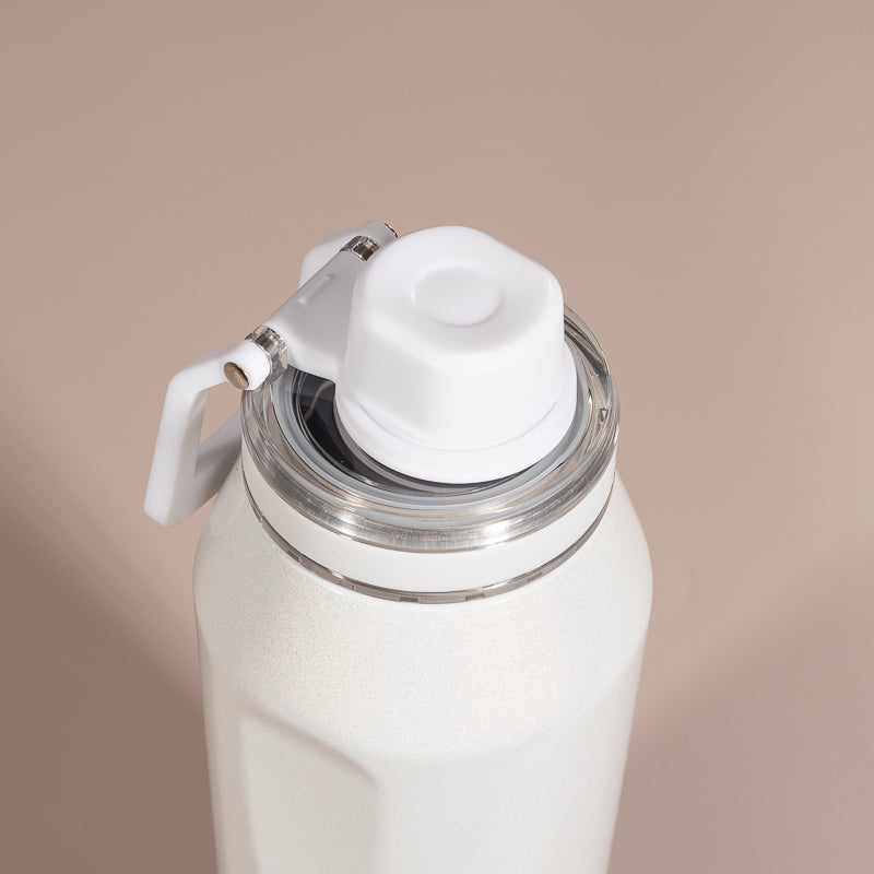 Garrafa Térmica Hydra Rainbow K3 Branco - 950ml