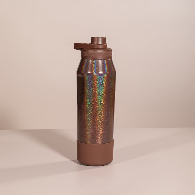 Garrafa Térmica Hydra Rainbow K2 Marrom - 950ml