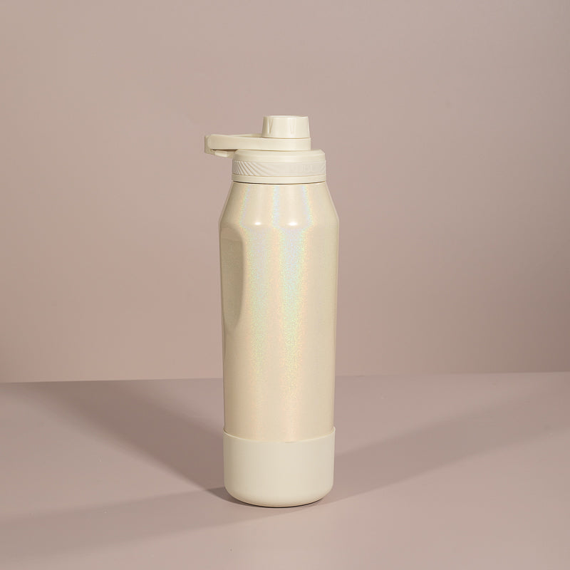 Garrafa Térmica Hydra Rainbow K2 Bege - 950ml
