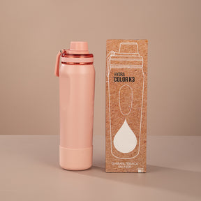 Garrafa Térmica Hydra Color K3 Rosê - 650ml
