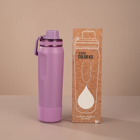 Garrafa Térmica Hydra Color K3 Rosê - 650ml